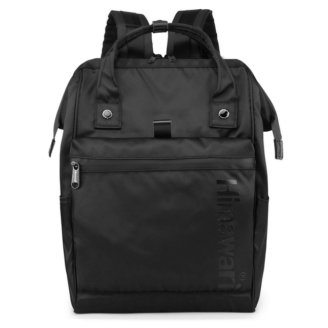 Plecak Himawari FSO-H001 wodoodporny na laptopa 13,3&quot; - Kolor: czarny