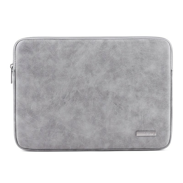 Etui Canvas na laptopa 13,3&quot; eco skóra - Kolor: szary