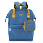 Plecak Himawari 2268 na laptopa 13,3&quot; + etui - Kolor: niebiesko-żółty