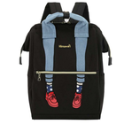Plecak Himawari 3326 damski szkolny - Kolor: czarny