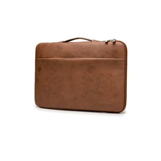 Etui Kinmac na laptopa 13,3&quot; eco skóra - Kolor: brązowy