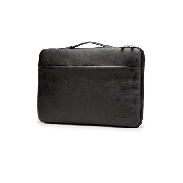 Etui Kinmac na laptopa 13,3&quot; eco skóra - Kolor: czarny