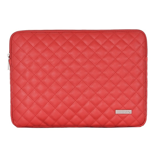 Etui Canvas na laptopa 13,3&quot; L19 pikowane - Kolor: czerwony
