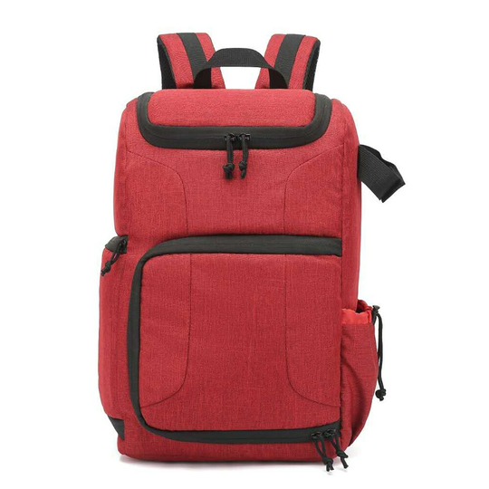 Plecak fotograficzny na aparat Mason + laptopa 13,3&quot; - Kolor: czerwony