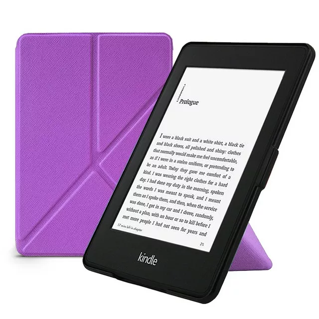 Etui Kindle Paperwhite 4 (2018) origami - Kolor: fioletowy