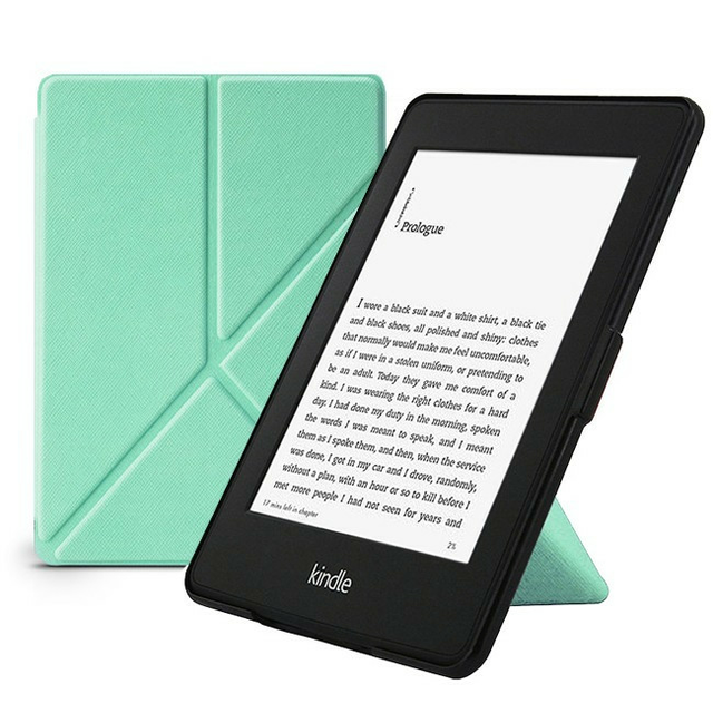 Etui Kindle Paperwhite 4 (2018) origami - Kolor: miętowy