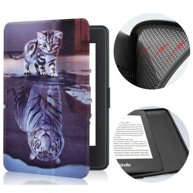 Etui Kindle Paperwhite 1/2/3 silikonowy tył wzory - Kolor: 35. Believe in yourself
