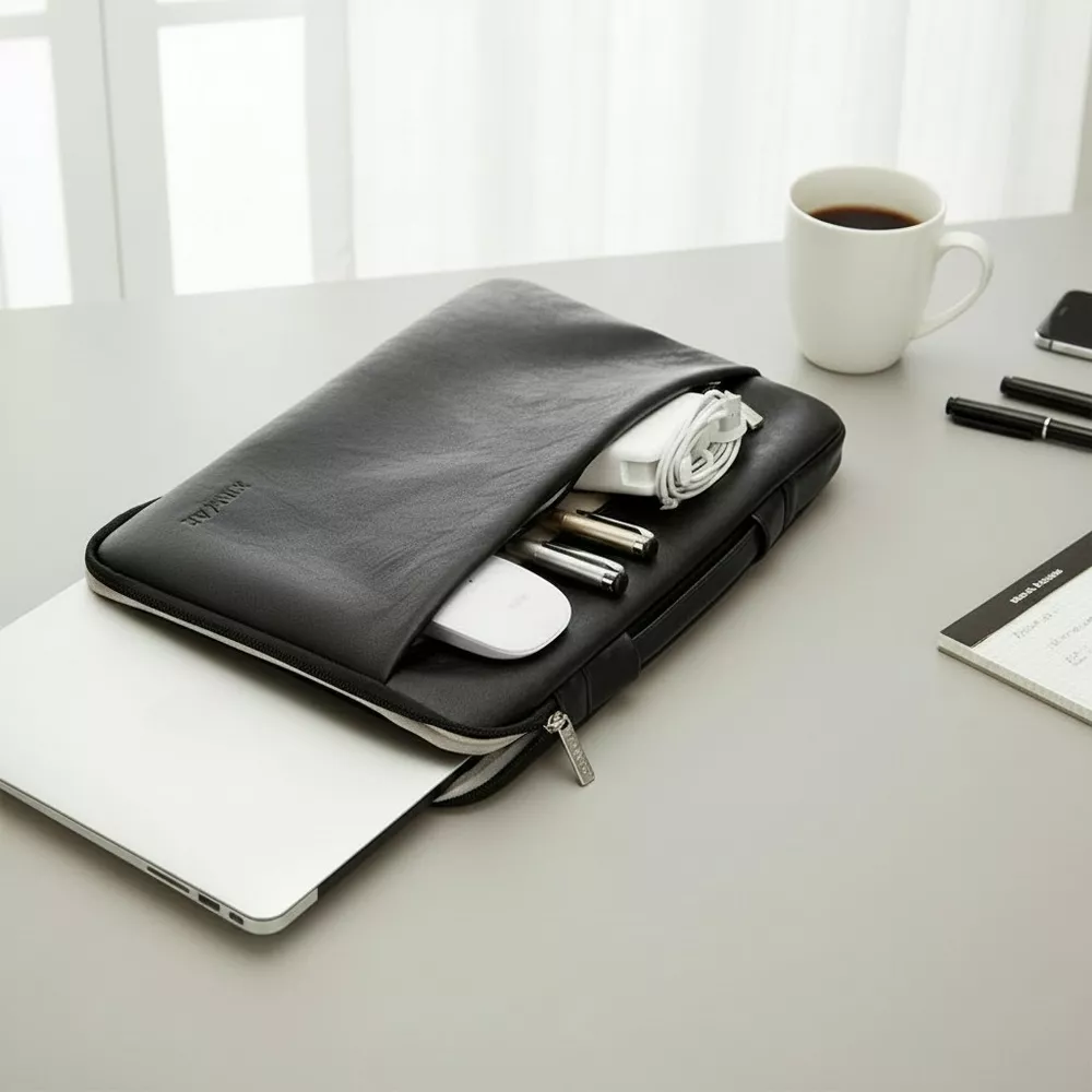 Etui Kinmac na laptopa 14,1" eco skóra