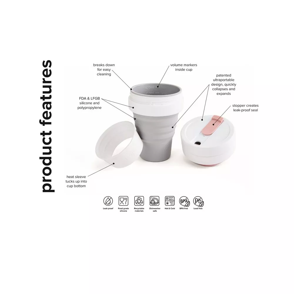 Kubek składany Stojo Pocket 355ml 