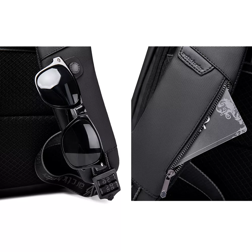 Plecak Arctic Hunter na laptopa 15,6" B00465 rozkładany na płasko