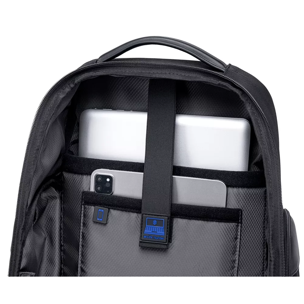Plecak Arctic Hunter na laptopa 15,6" B00683 z USB dwukomorowy