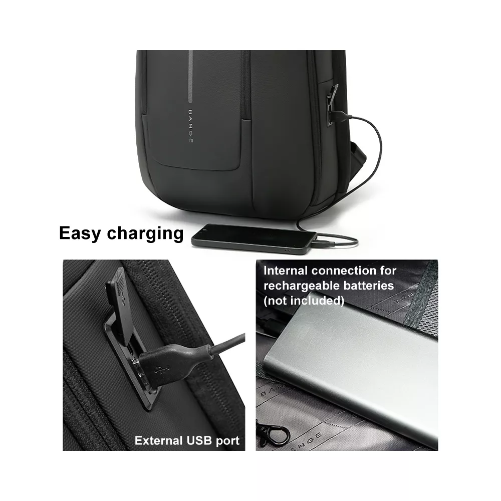 Plecak Bange na laptopa 15,6" BG-8013 z USB