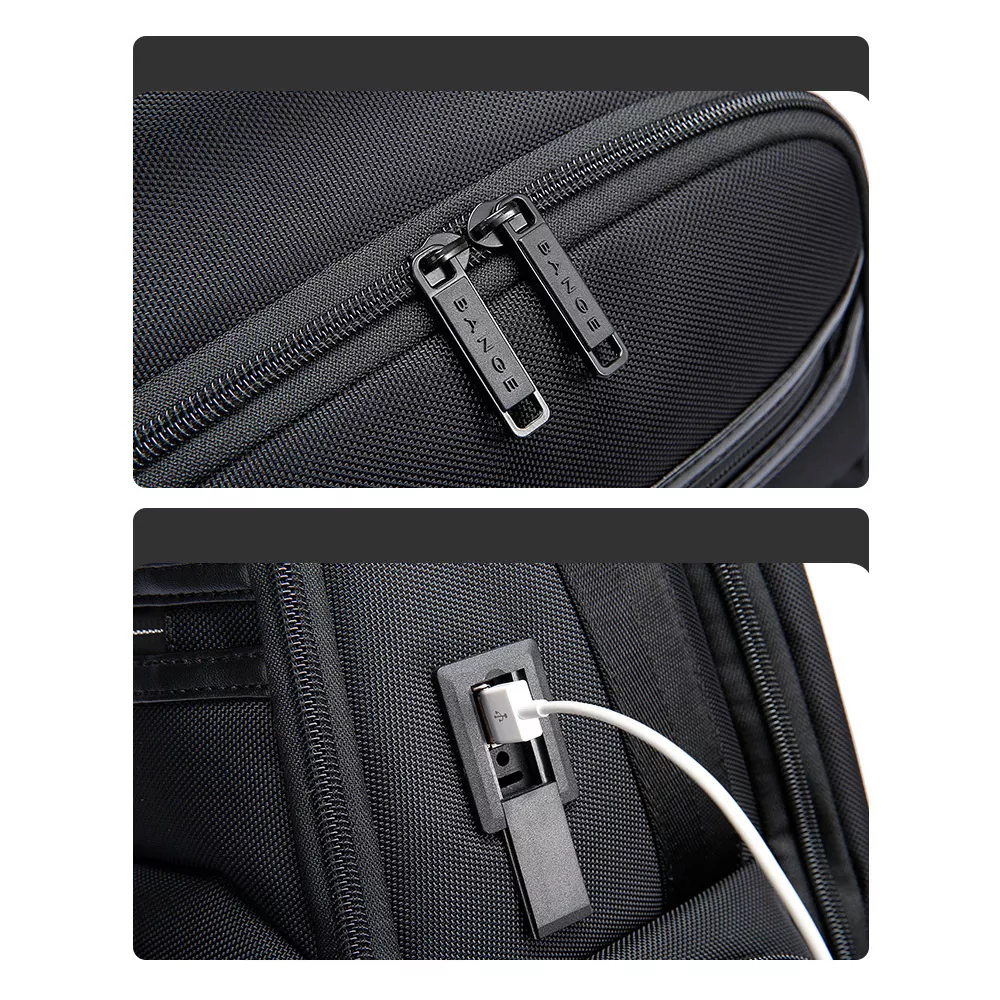 Plecak Bange na laptopa 17,3" BG-2601 bardzo pojemny z USB