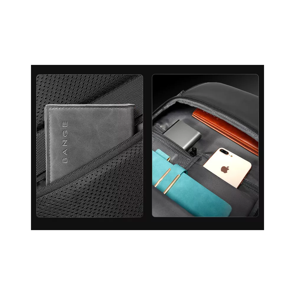 Plecak Bange na laptopa 17,3" BG-7690 bagaż podręczny z USB