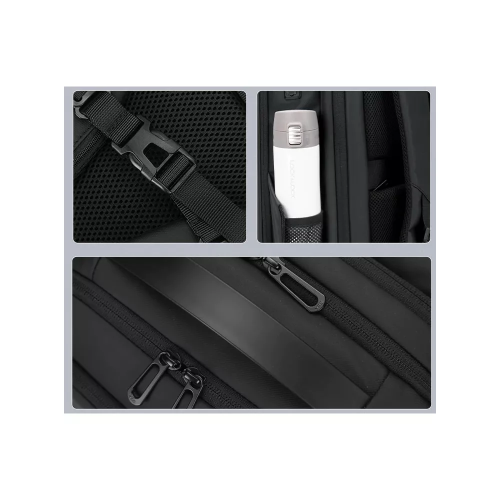 Plecak FRN na laptopa 17,3" FRN8038 powiększany z USB