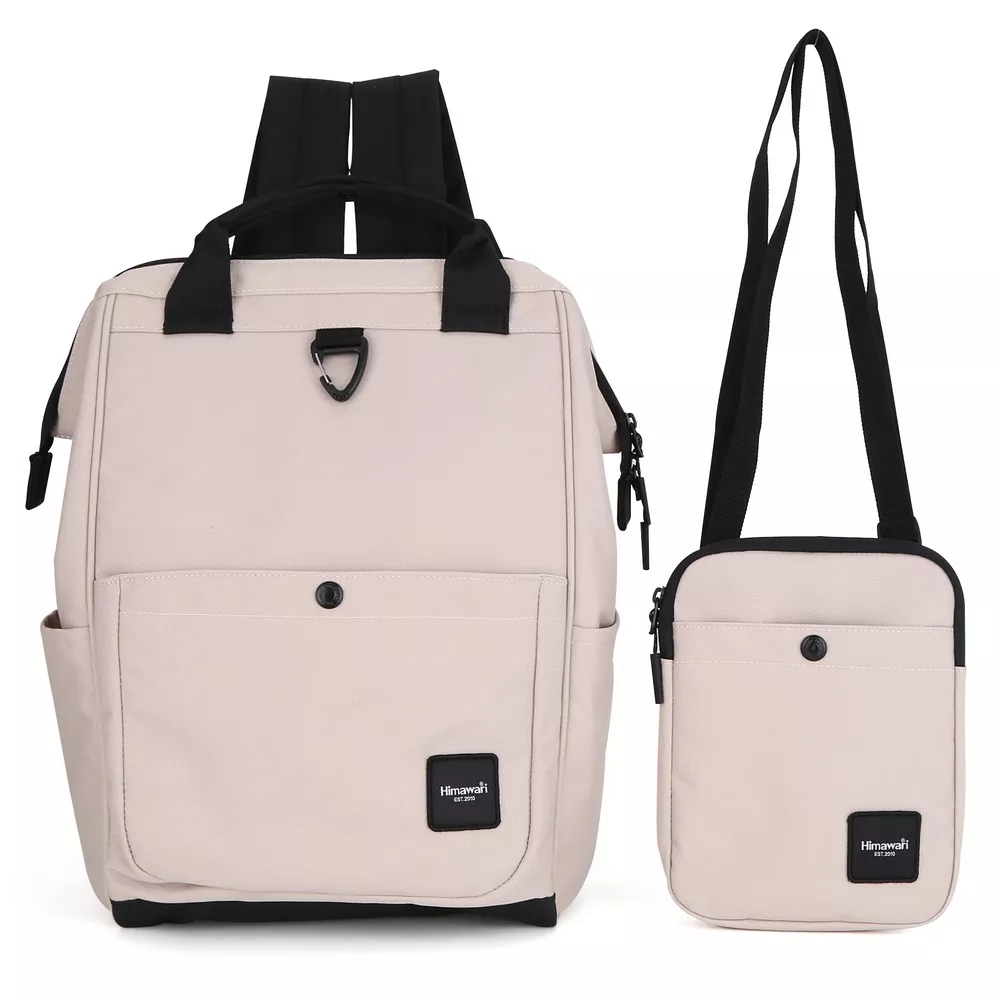 Plecak Himawari 0403 na laptopa 15" + torebka