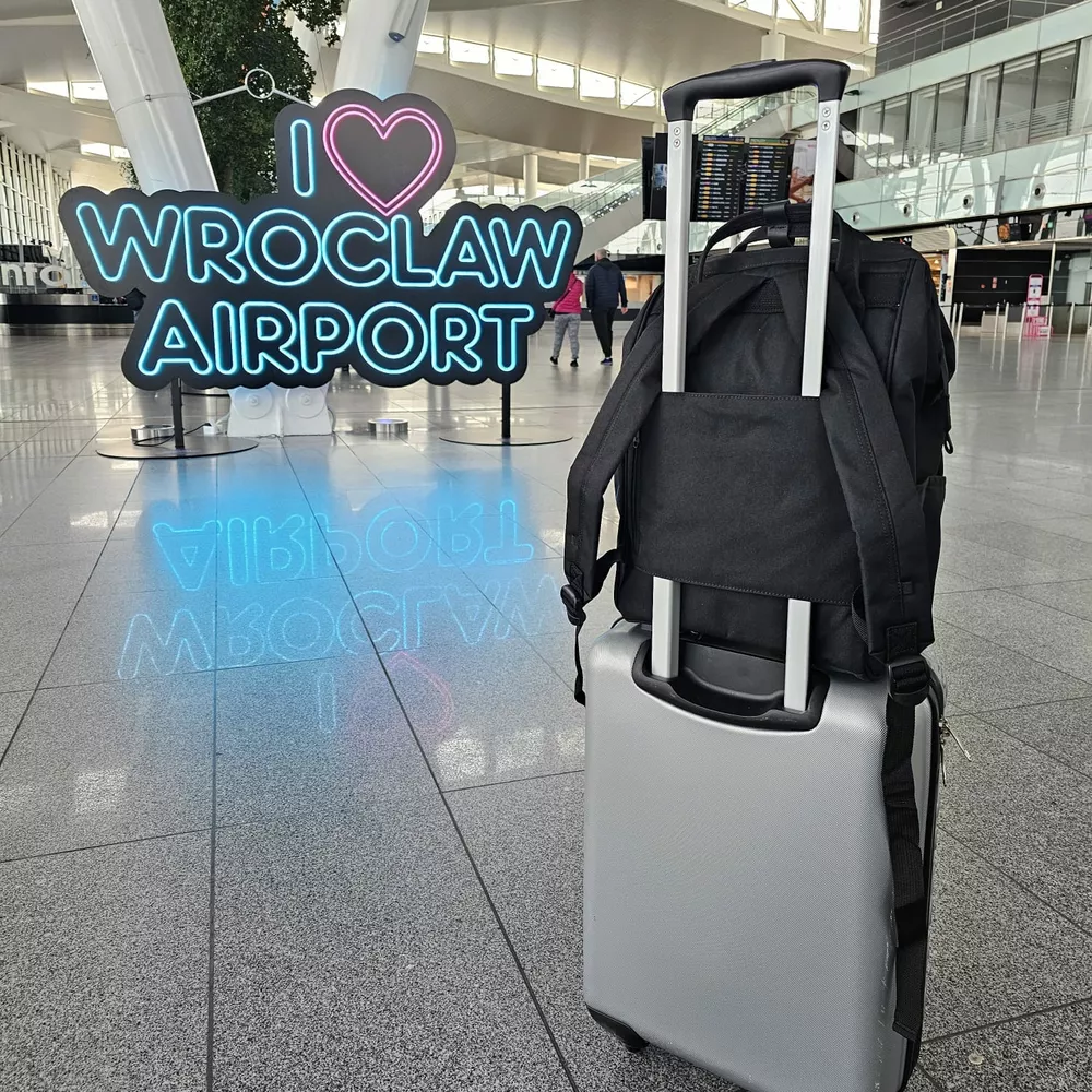 Plecak Himawari 1027 na laptopa 15" + etui