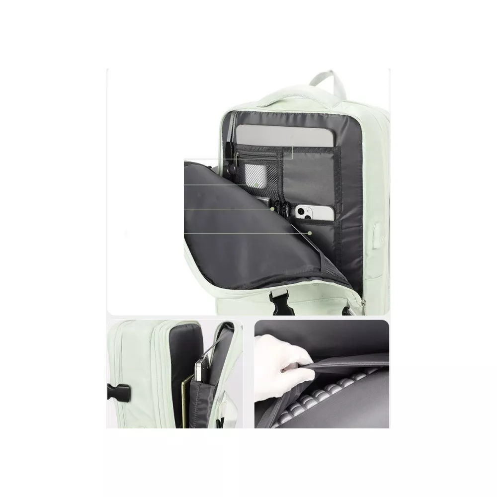 Plecak Macwave Traveler na laptopa 17,3" AX9169 bagaż podręczny z USB