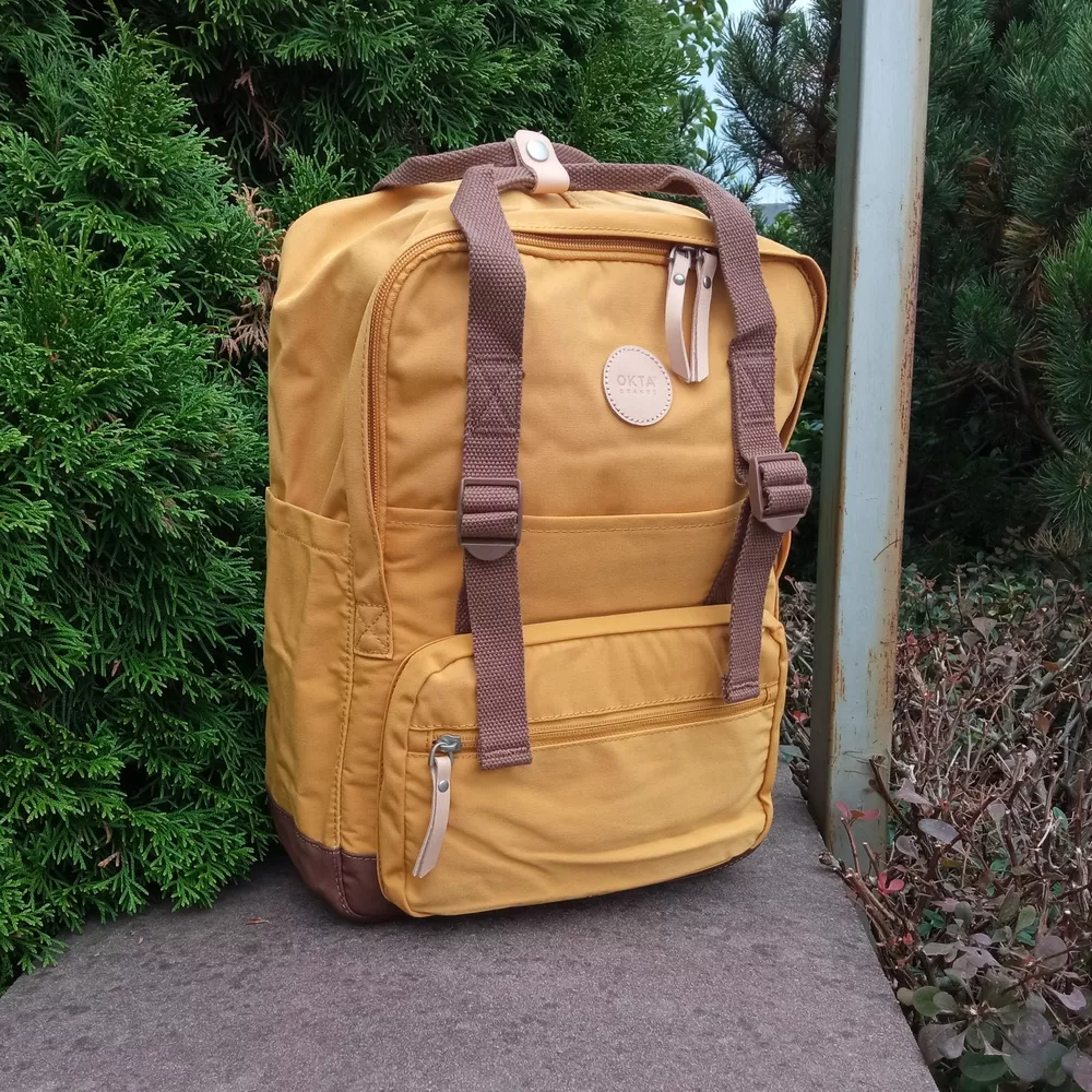 Plecak Okta 1085 na laptopa 13,3" 14,1" vintage