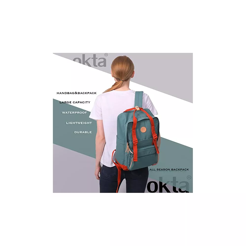Plecak Okta 1085 na laptopa 13,3" 14,1" vintage