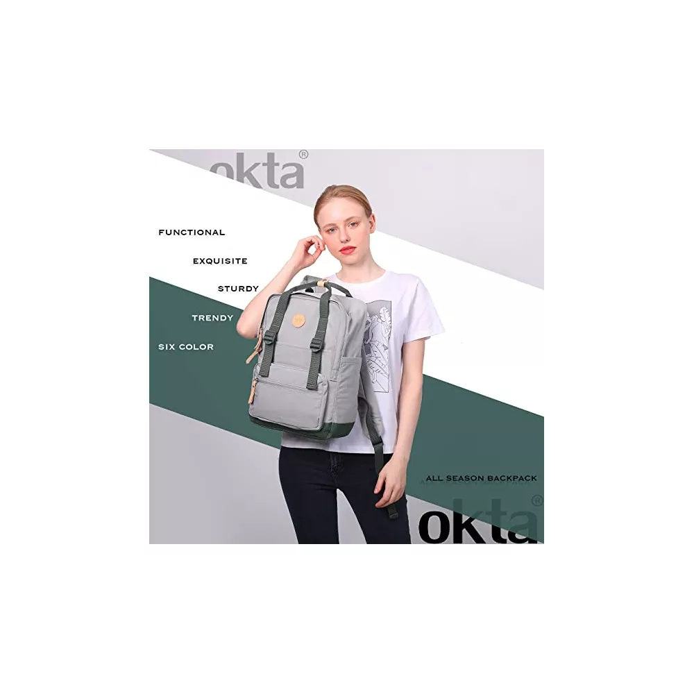 Plecak Okta 1085 na laptopa 13,3" 14,1" vintage