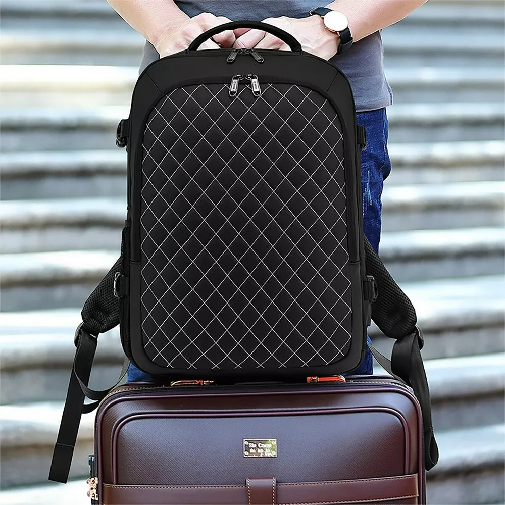 Plecak Poso na laptopa 17,3" z USB bagaż podręczny PS-661