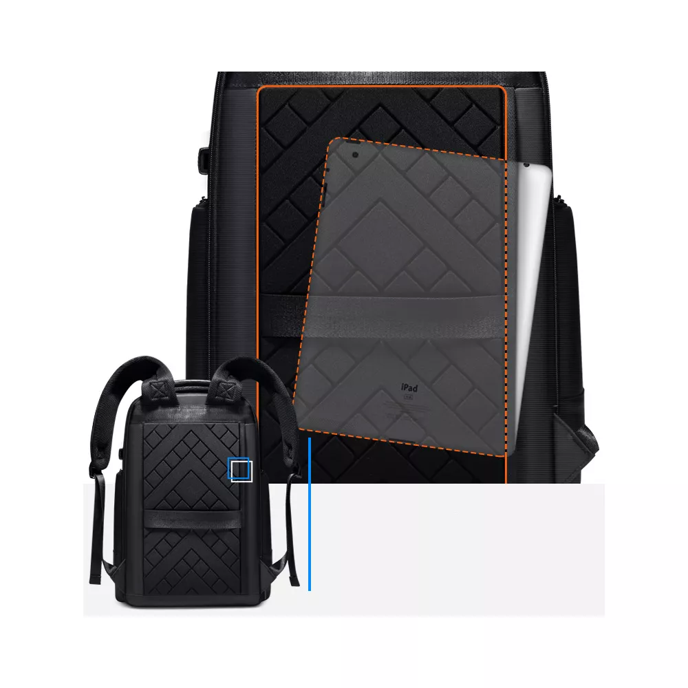 Plecak ROWE R-5029 na laptopa 15,6" bardzo pojemny 39l z USB