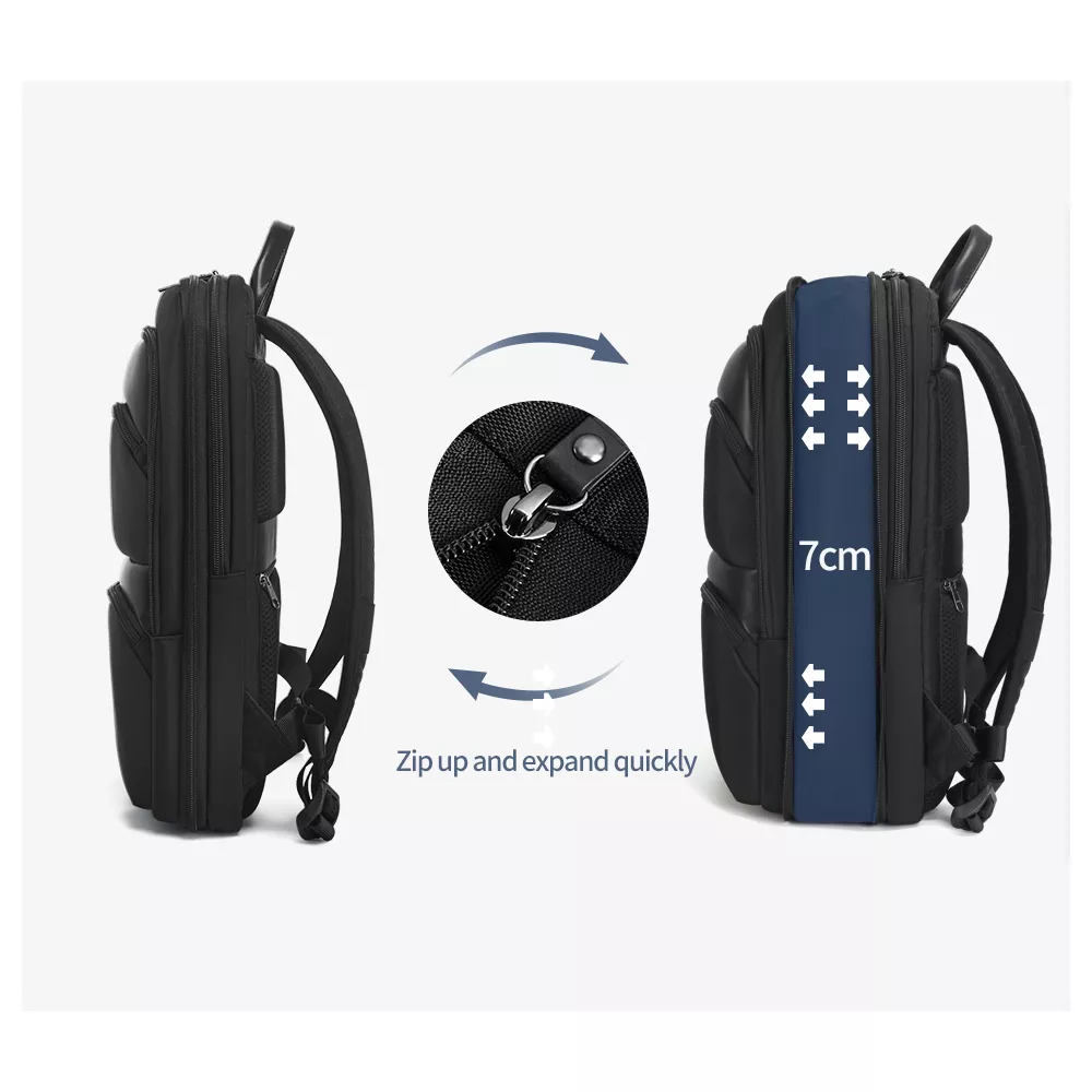 Plecak Tigernu T-B9121 na laptopa 15,6" powiększany