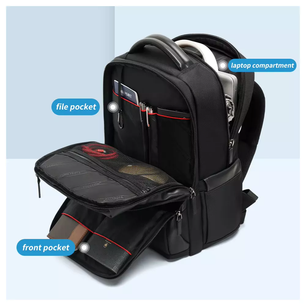 Plecak Tigernu na laptopa 12" - 17,3" dwukomorowy T-B9110