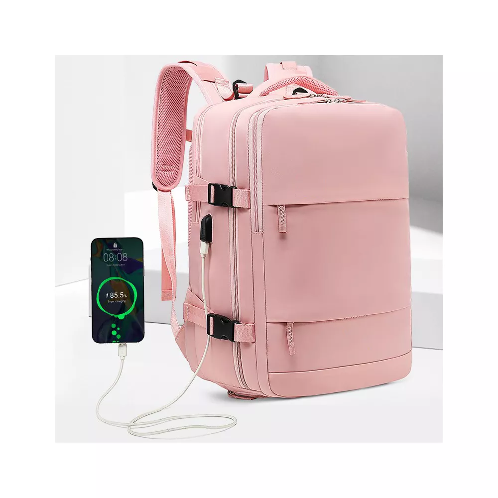 Plecak do samolotu na laptopa 15,6" z USB 40 x 25 x 20 cm Ryanair