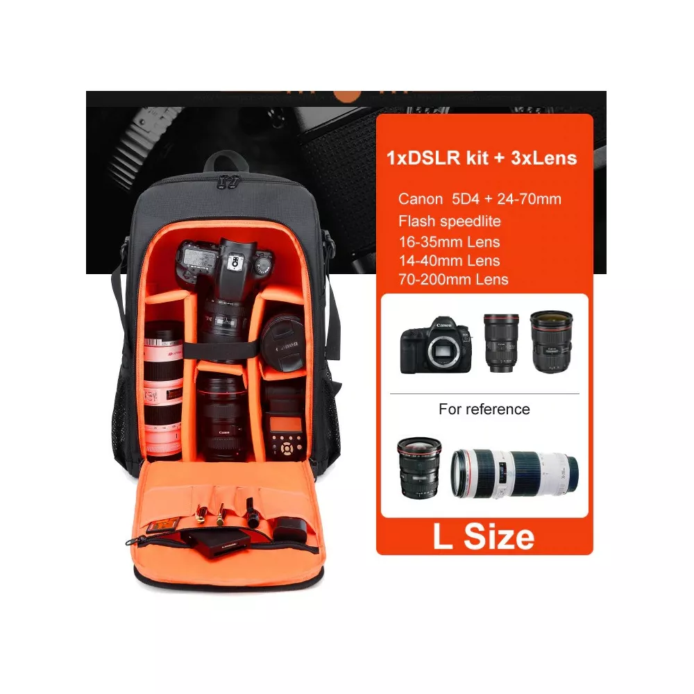 Plecak fotograficzny MDN Zoom L na aparat + laptopa 15,6"