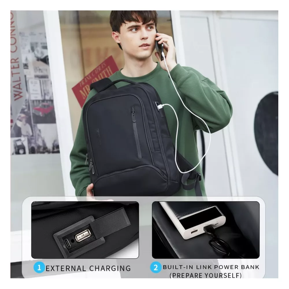 Plecak na laptopa 17,3" FRN5923 z USB