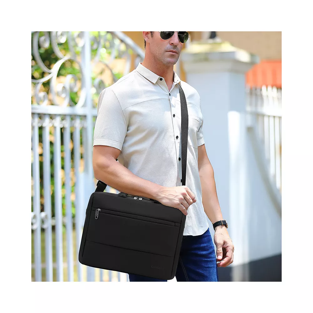 Torba Coolbell na laptopa 15,6" dwukomorowa CB-2117
