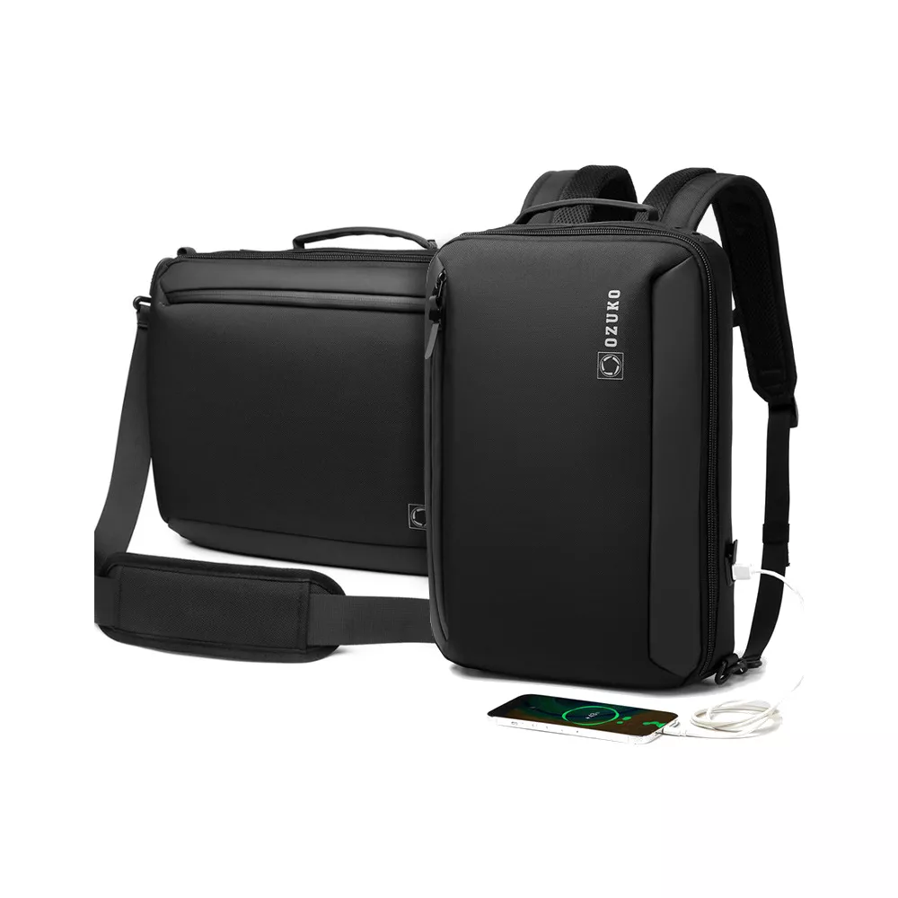 Torba/Plecak Ozuko na laptopa 15,6" 9490 z paskiem