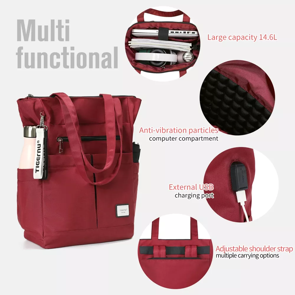 Torba/Plecak Tigernu T-S8632 na laptopa 15" pojemny worek