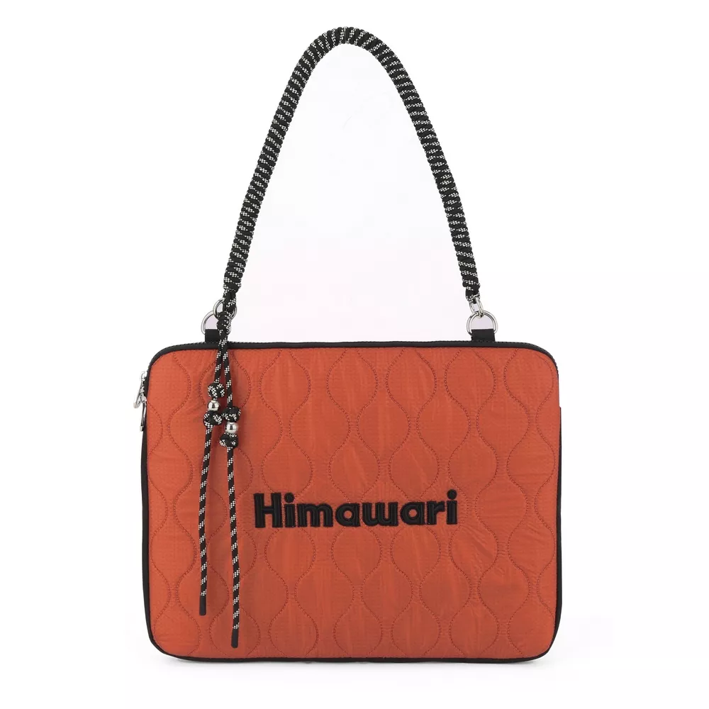 Torba/etui Himawari 2513 na laptopa 15,6" z odpinanym paskiem - Kolor: ceglasty