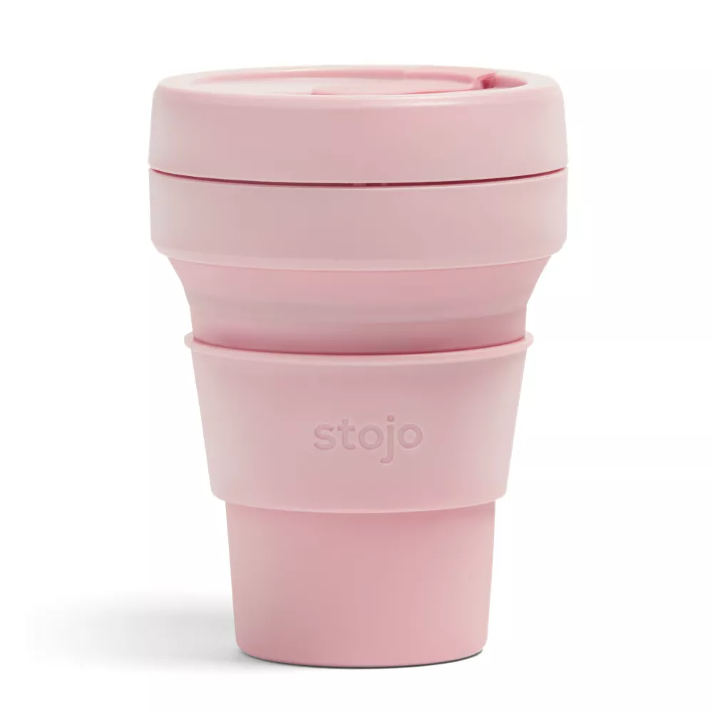 Kubek składany Stojo Pocket 355ml  - Kolor: Carnation / pudrowy róż
