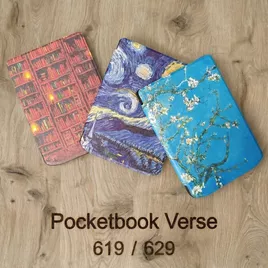 Etui Pocketbook Verse 629/Verse Pro 634/Verse Pro Color silikonowy tył grafiki