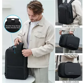 Torba/Plecak FRN3821 na laptopa 17,3" powiększany z USB
