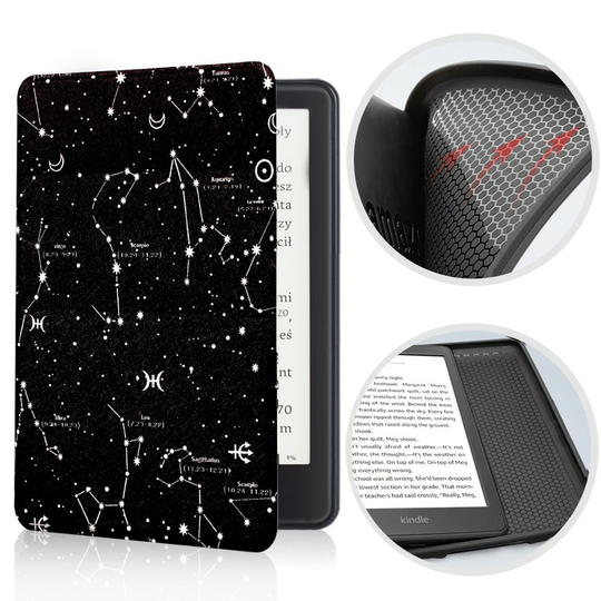 Etui Kindle Paperwhite 6 silikonowy tył 7&quot; wzory - Kolor: 10. Constellation