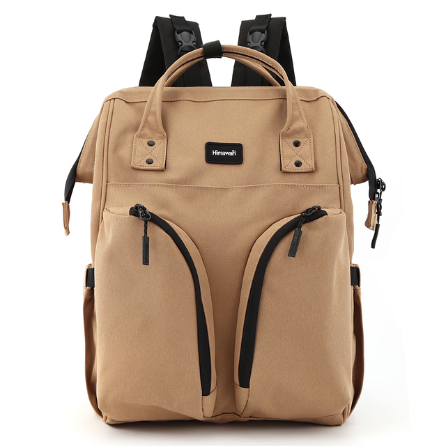 Plecak do wózka dla mam Himawari 1208 Diaper bag - Kolor: 06. kawa z mlekiem