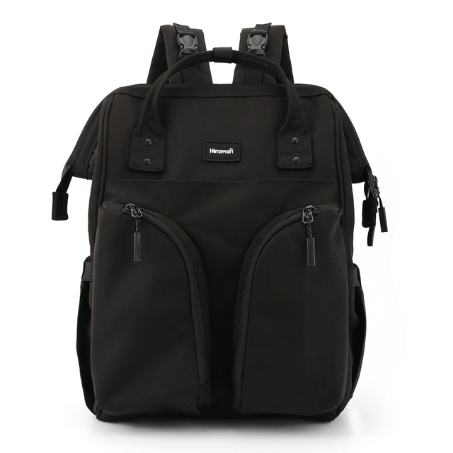 Plecak do wózka dla mam Himawari 1208 Diaper bag - Kolor: 01. czarny