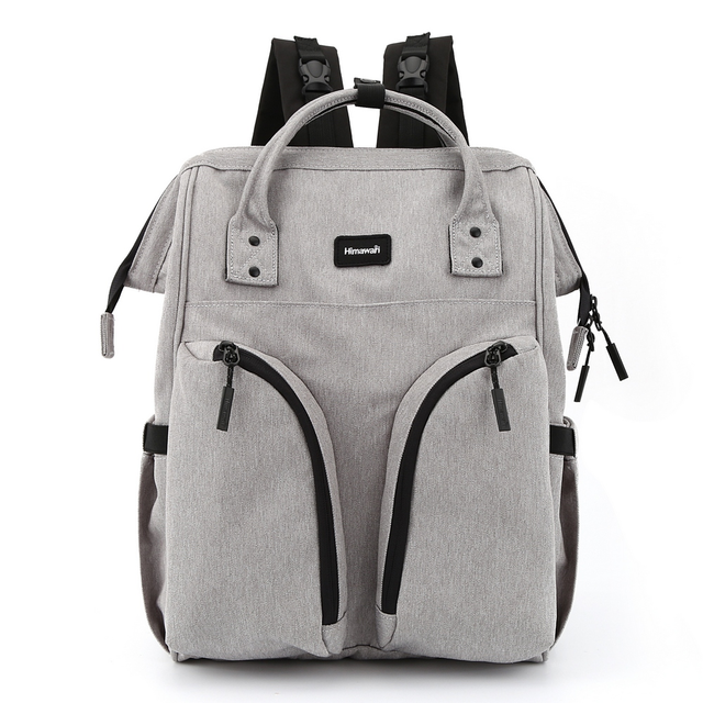 Plecak do wózka dla mam Himawari 1208 Diaper bag - Kolor: 04. szary