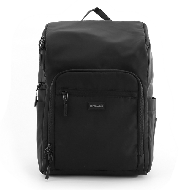 Plecak do wózka dla mam/na laptopa 14,1&quot; Himawari 1223 Diaper bag - Kolor: 01. czarny