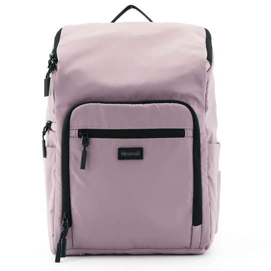 Plecak do wózka dla mam/na laptopa 14,1&quot; Himawari 1223 Diaper bag - Kolor: 04. pastelowy fiolet