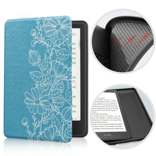 Etui Kindle Paperwhite 5 silikonowy tył 6,8&quot; wzory - Kolor: 13. Spring Blossoms