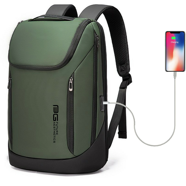 Plecak Bange BG-2517 na laptopa 15,6&quot; z USB - Kolor: zielony