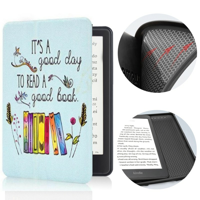 Etui Kindle Paperwhite 5 silikonowy tył 6,8&quot; wzory - Kolor: 27. it's a good day
