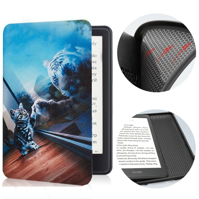 Etui Kindle Paperwhite 5 silikonowy tył 6,8&quot; wzory - Kolor: 29. Mirror