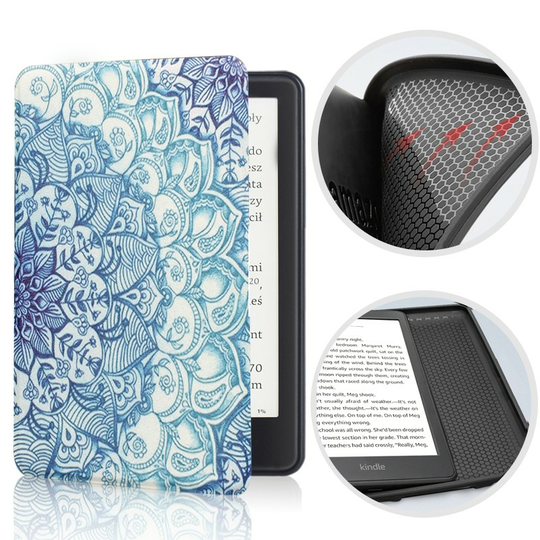 Etui Kindle Paperwhite 6 silikonowy tył 7&quot; wzory - Kolor: 03. Mandala